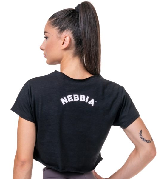 NEBBIA Loose Sporty Crop Top på