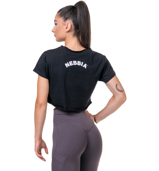 NEBBIA Loose Sporty Crop Top på