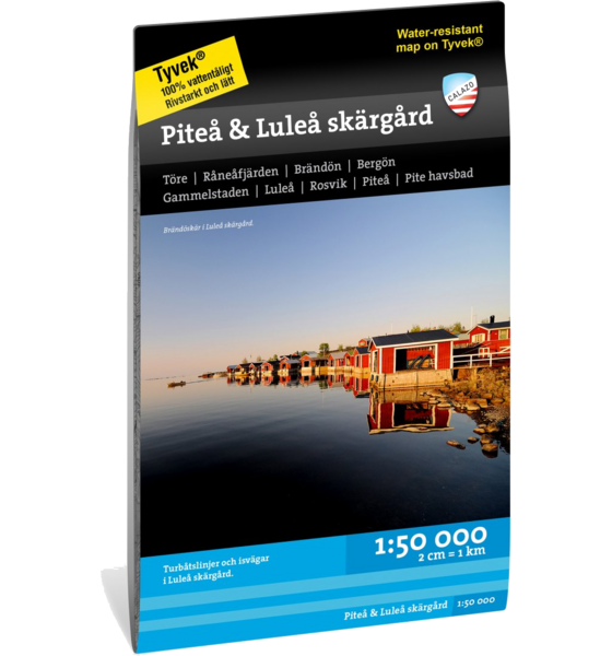 CALAZO Luleå Piteå Skärgård 1:50.000 på