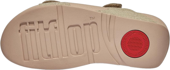 FITFLOP Lulu Adjustable Shimmerlux Slides på
