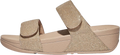 FITFLOP Lulu Adjustable Shimmerlux Slides på