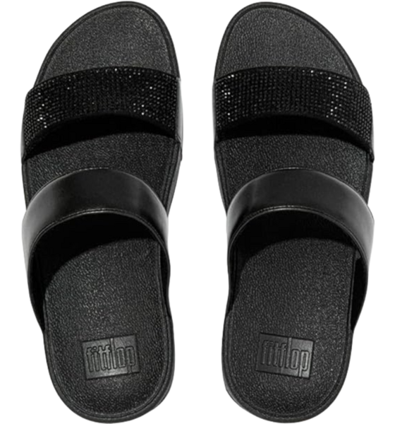 FITFLOP Lulu Crystal Embellished Slides på
