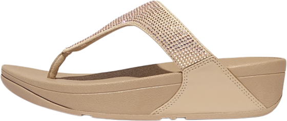 FITFLOP Lulu Crystal Embellished Toe-post Sandals på