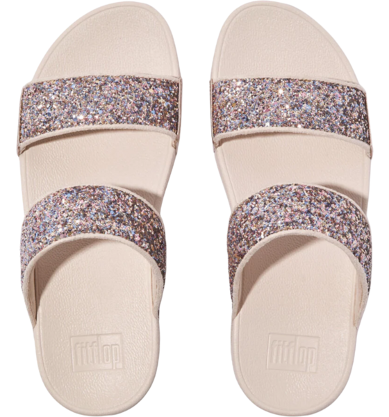 FITFLOP Lulu Multi-tonal Glitter Slides på