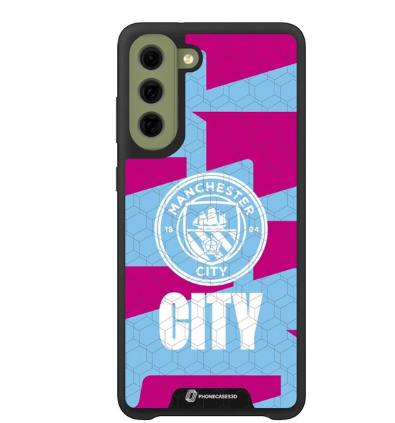 PHONECASES3D Manchester City Official 3d Phone Case – Flag Pattern på