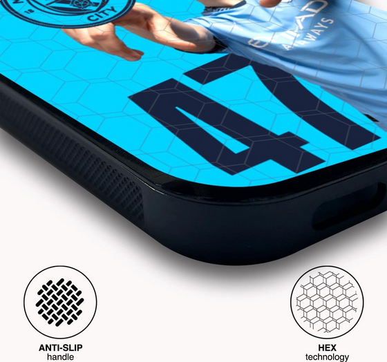 PHONECASES3D Manchester City Official 3d Phone Case – Foden + Num på