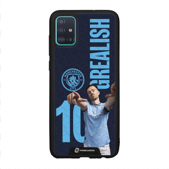 PHONECASES3D Manchester City Official 3d Phone Case – Grealish + Num på