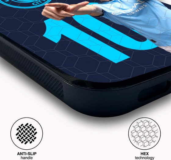 PHONECASES3D Manchester City Official 3d Phone Case – Grealish + Num på