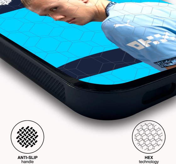PHONECASES3D Manchester City Official 3d Phone Case – Haaland Background Ship på