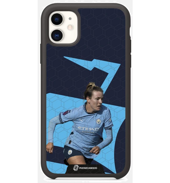 PHONECASES3D Manchester City Official 3d Phone Case – Hemp Background Ship på