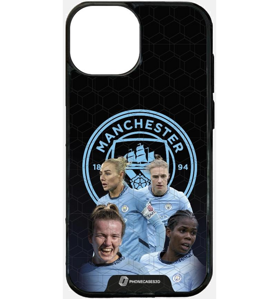 PHONECASES3D Manchester City Official 3d Phone Case – Women’s Team Dark Blue på