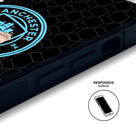 PHONECASES3D Manchester City Official 3d Phone Case – Women’s Team Dark Blue på