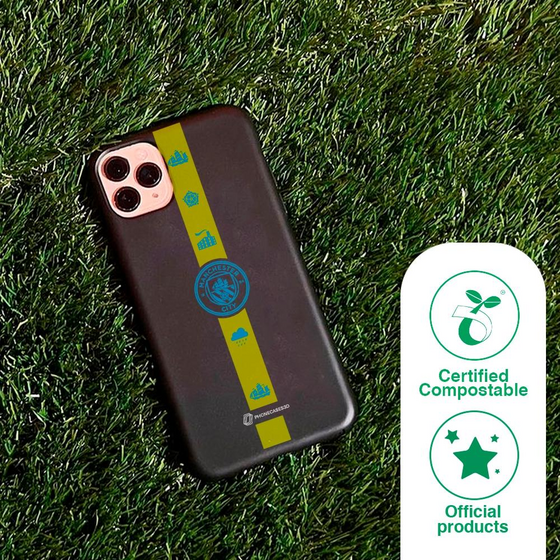 PHONECASES3D Manchester City Official Compostable Phone Case – City Glyphs på