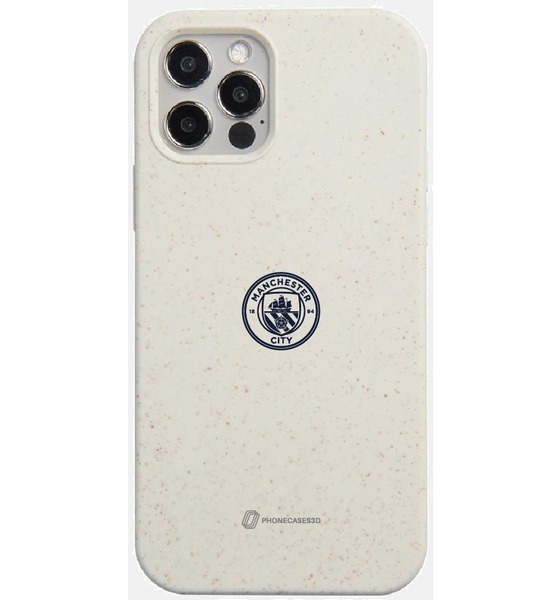 PHONECASES3D Manchester City Official Compostable Phone Case – Dark Blue Crest på
