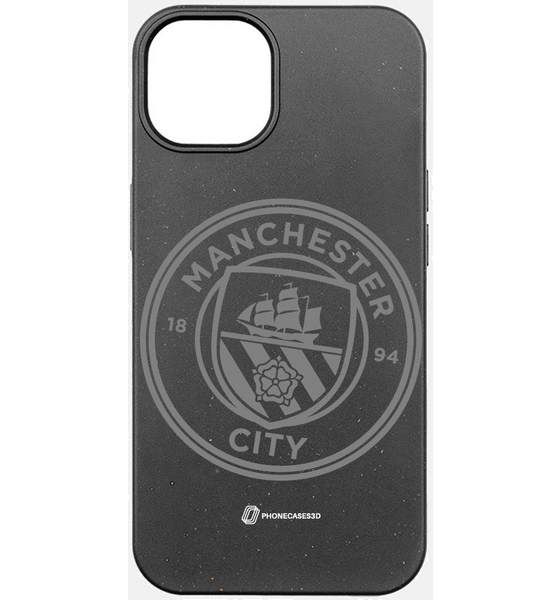 PHONECASES3D Manchester City Official Compostable Phone Case – Tilted Faded Crest på