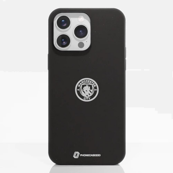 PHONECASES3D Manchester City Official Compostable Phone Case – White Crest på