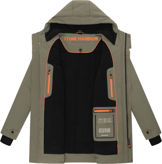 STONE HARBOUR Men Winterjacket Kitraan på