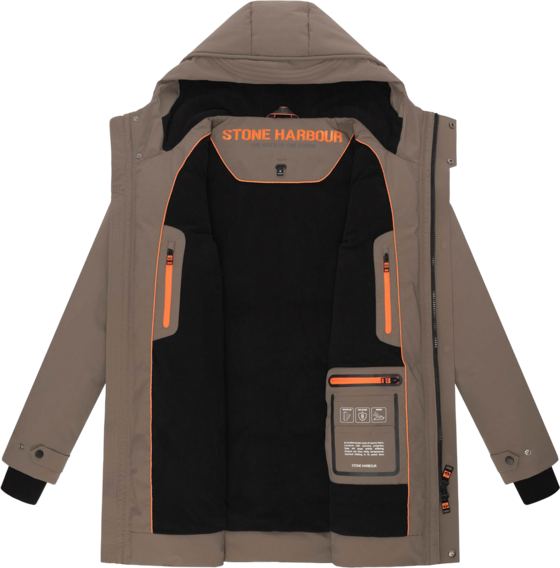 STONE HARBOUR Men Winterjacket Kitraan på
