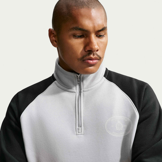 NIKE Men's 1/2-zip Fleece Top Club på
