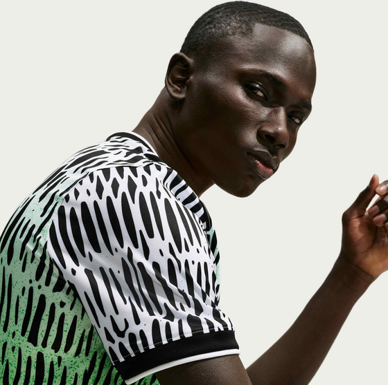 NIKE Men's Dri-fit Academy Pro Short-sleeve Football Top X Nigeria X Slawn på