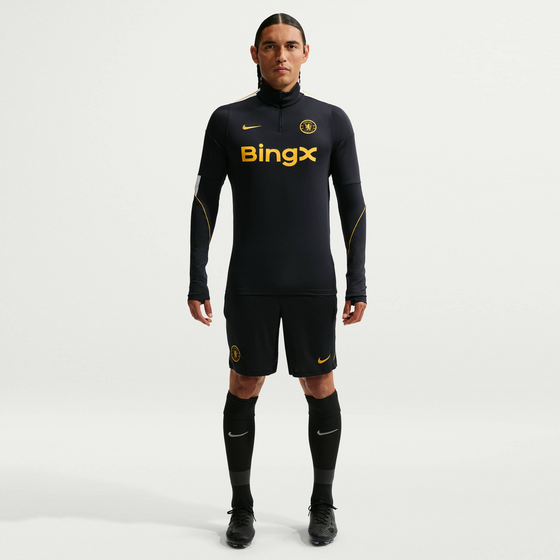 NIKE Men's Dri-fit Football Knit Drill Top Chelsea F.c. Strike på