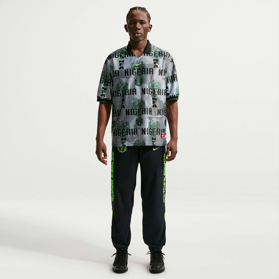 NIKE Men's Dri-fit Short-sleeve Football Top Nigeria Energy på
