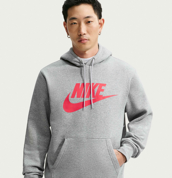 NIKE Men's Fleece Pullover Hoodie Sportswear Club på