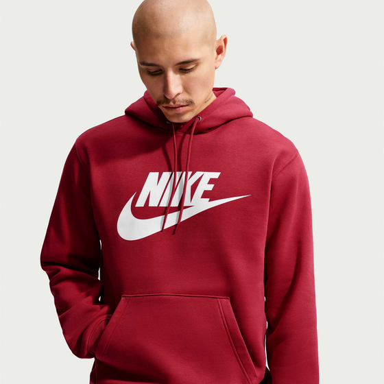 NIKE Men's Fleece Pullover Hoodie Sportswear Club på