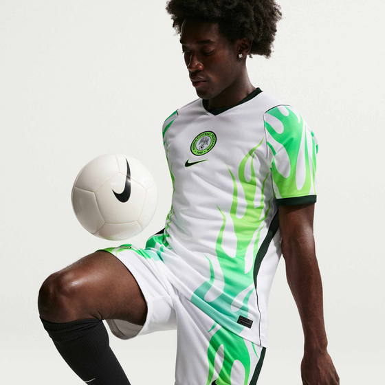 NIKE Men's Football Dri-fit Replica Shorts Nigeria 2026 Stadium Away på