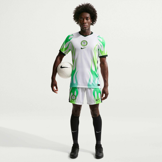 NIKE Men's Football Dri-fit Replica Shorts Nigeria 2026 Stadium Away på