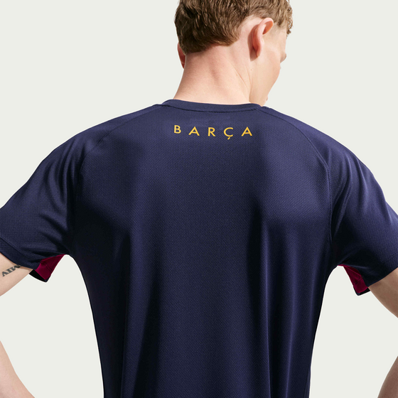NIKE Men's Football Dri-fit Short-sleeve Top F.c. Barcelona Strike på