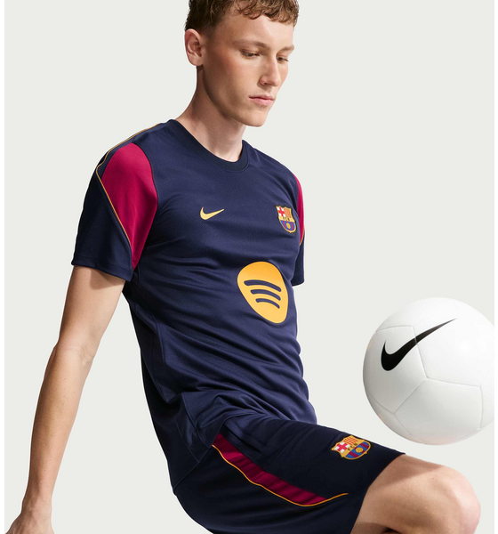 NIKE Men's Football Dri-fit Short-sleeve Top F.c. Barcelona Strike på