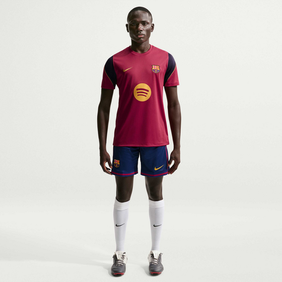 NIKE Men's Football Dri-fit Short-sleeve Top F.c. Barcelona Strike på