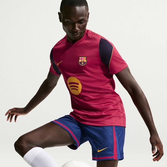 NIKE Men's Football Dri-fit Short-sleeve Top F.c. Barcelona Strike på