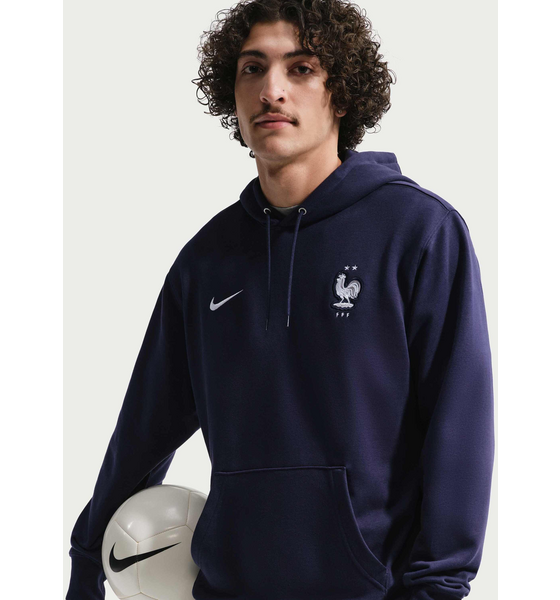 NIKE Men's Football French Terry Pullover Hoodie Fff Club på