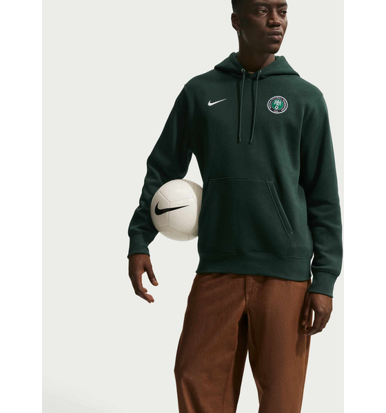 NIKE Men's Football Pullover Hoodie Nigeria Club på