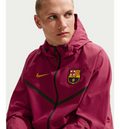 NIKE Men's Football Woven Full-zip Jacket F.c. Barcelona Tech Windrunner på
