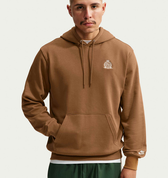 NIKE Men's French Terry Hoodie Club på