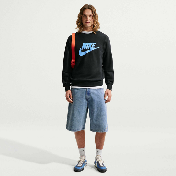 NIKE Men's Graphic Fleece Crew-neck Sweatshirt Sportswear Club på