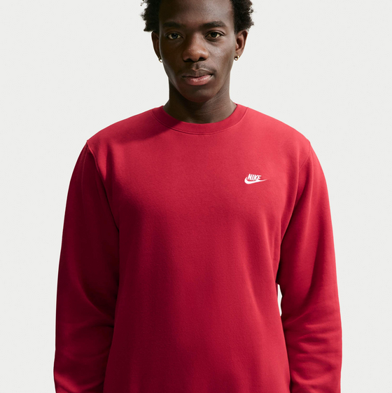 NIKE Men's Graphic Fleece Crew-neck Sweatshirt Sportswear Club på