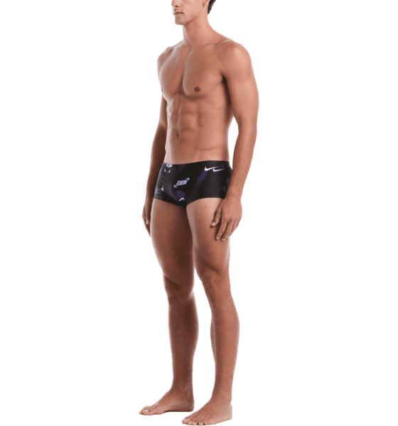 NIKE Mens Hydrastrong Multi Print Square Leg Brief på