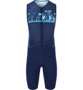 KEADA SPORTS Mens Sleeveless Trisuit - Signal Three på