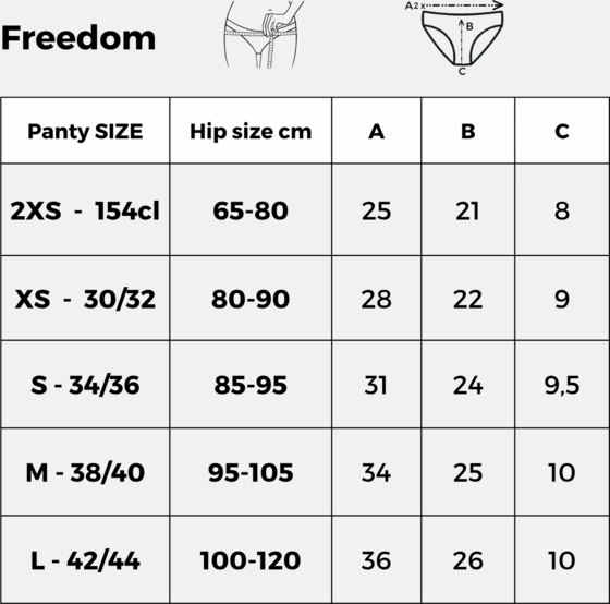 COMFYDENCE Menstrosa Super Absorption - Freedom - J på