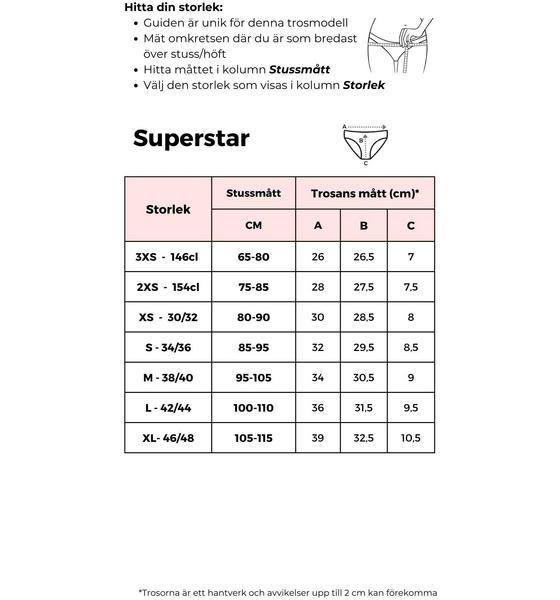 COMFYDENCE Menstrosa Super Absorption - Superstar -j på