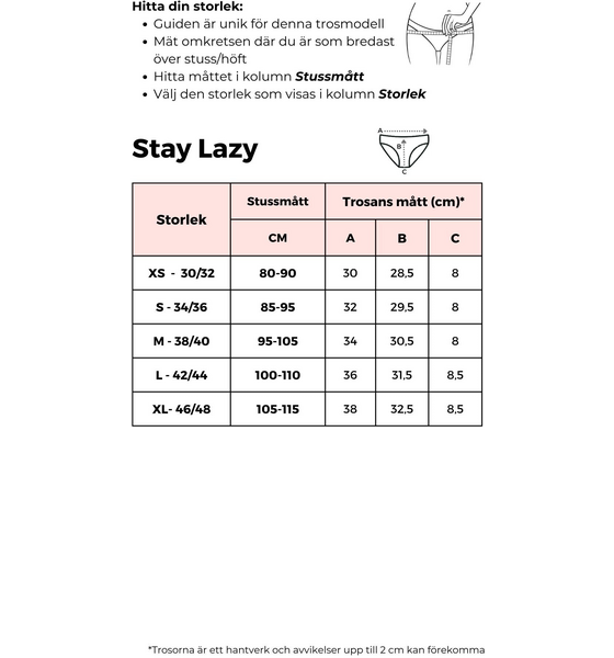 COMFYDENCE Menstrosa Superabsorption - Stay Lazy på