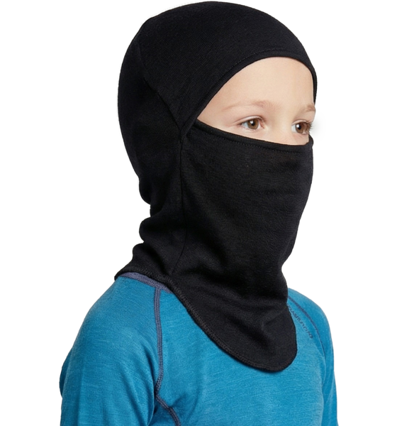 BAGHEERA Merino Balaclava Kids Black på