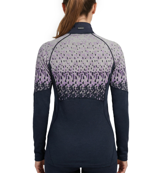 BAGHEERA Merino Dalecarlian Zip Polo W på