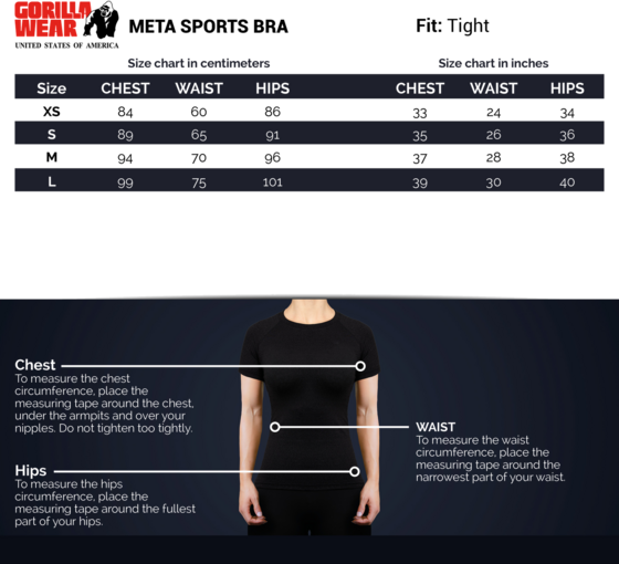 GORILLA WEAR Meta Sports Bra på