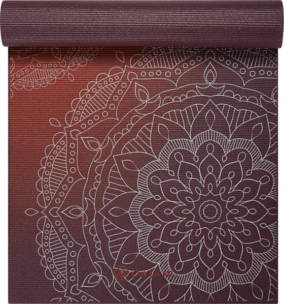 GAIAM Metallic Sunset Yoga Mat 6mm på