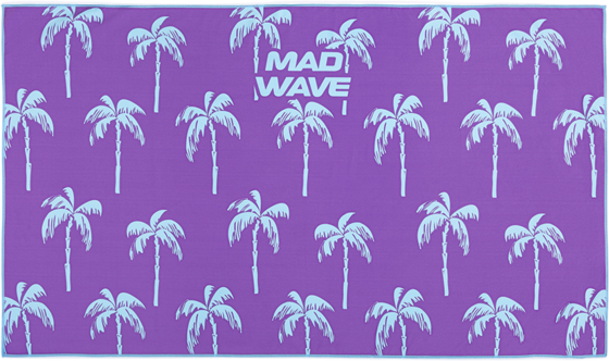 MAD WAVE Microfiber Towel Palm på